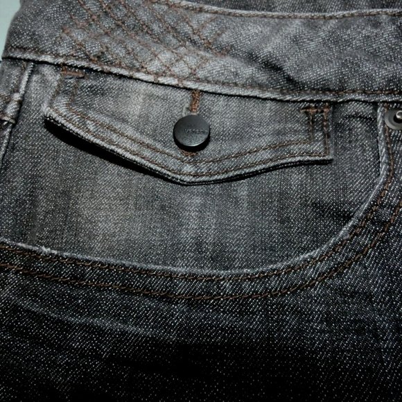 Black Wash Denim Jeans Venezia Zipper Womens Plus size 28 - Picture 4 of 10